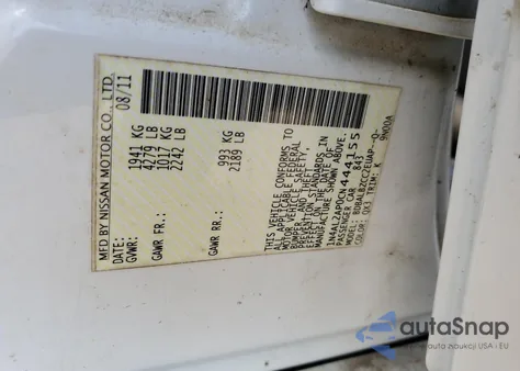 2012 Nissan Altima Base z USA, uszkodzony, nr VIN 1N4AL2AP0CN444155